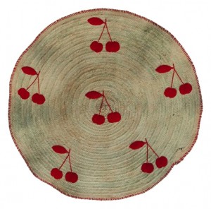 "bobo choses cherry print rug"