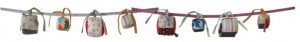 "Petits Parisiens cubes nursery garland"