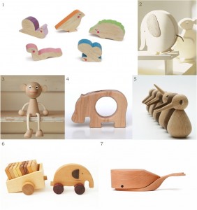 "wooden animal toys"