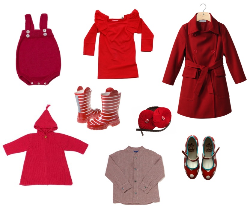 "red clothes for kids"