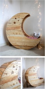 "moon shaped crib"