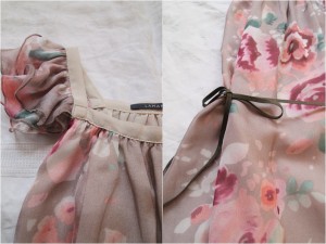 "floral print girls dress"