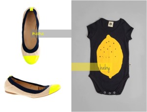 "lemon baby bodysuit"