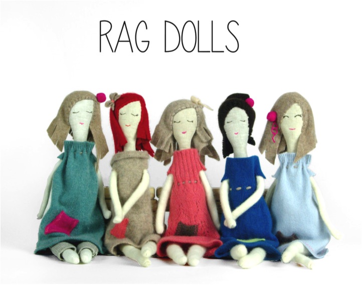 "handmade rag dolls"