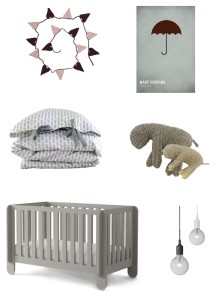 "gray nursery decor ideas"
