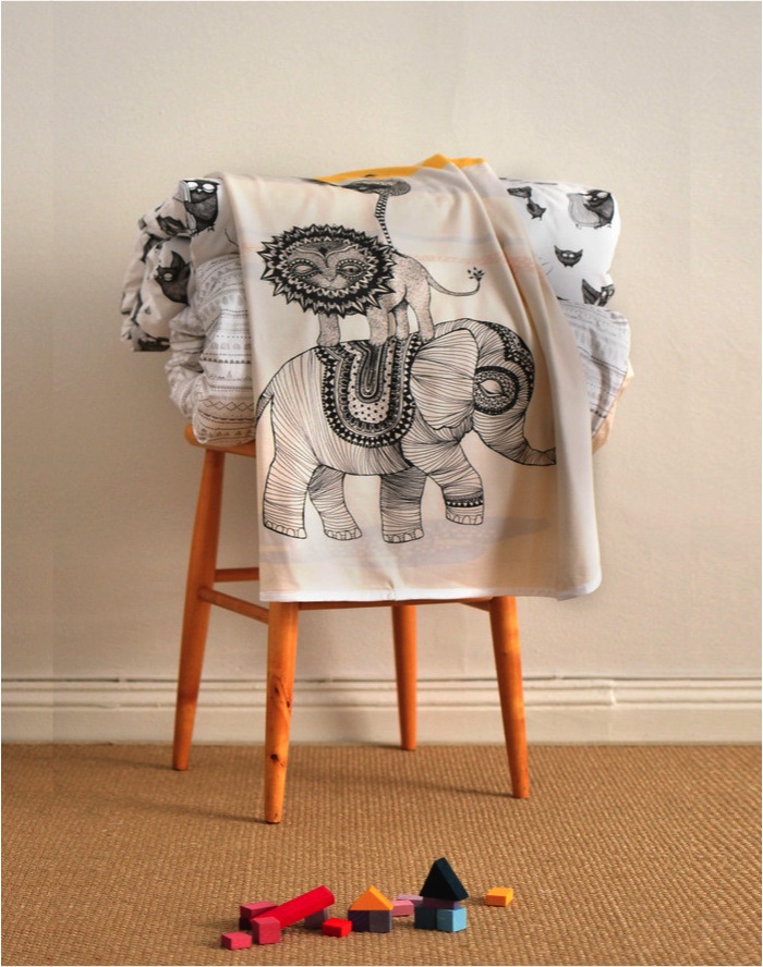 "elephant baby blanket"