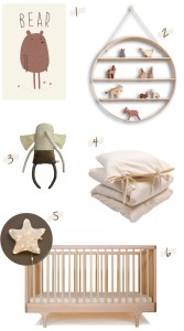 "natural nursery decor ideas"