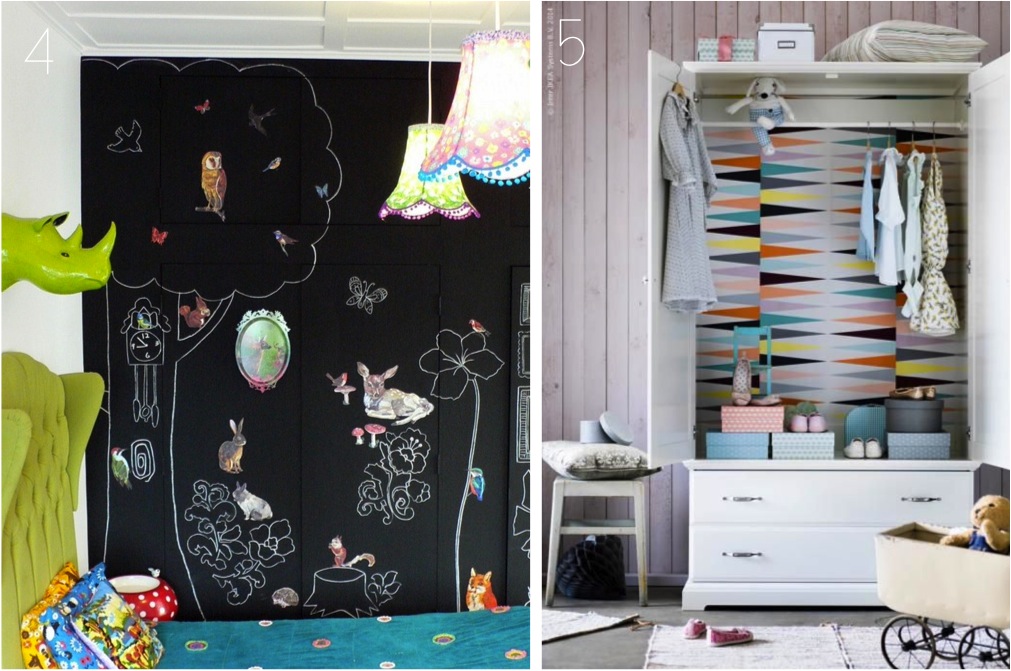 "how to update old wardrobes"