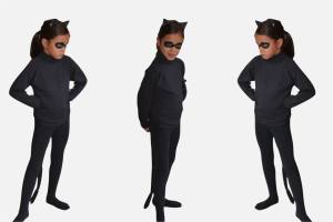 "halloween cat DIY outfit'