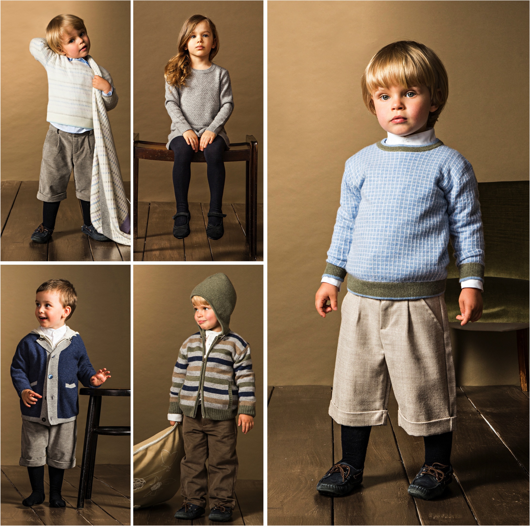 "Italian cashmere clothes for baby and kids"