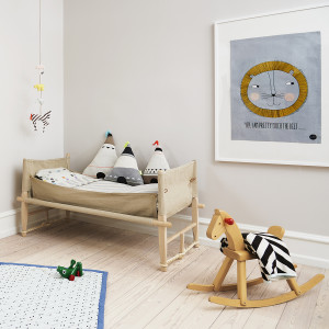 "Scandinavian soft furnishings kids"