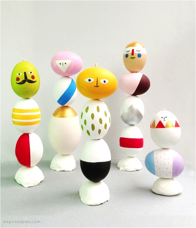 colourful easter egg decorating ideas