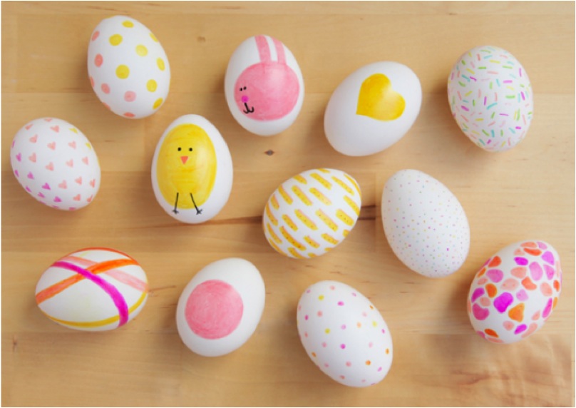 pretty easter egg decorating ideas