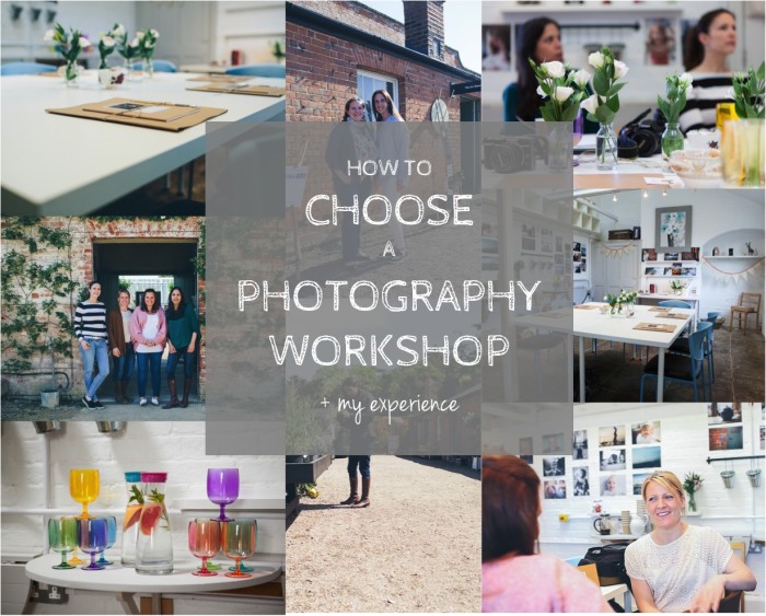 how to choose a photography workshop