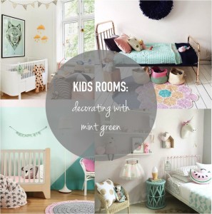 decorating with mint green in kids rooms