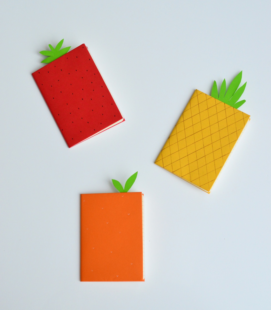 DIY summer journal fruit craft