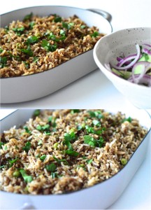 lebanese rice with mince by ebabee
