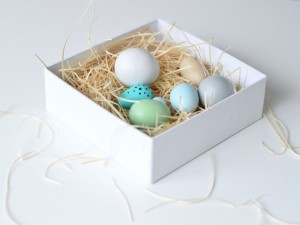 handmade wooden toy eggs