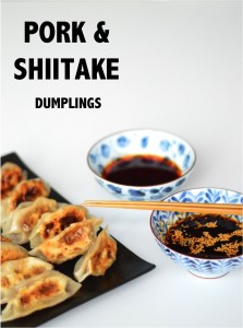 Chinese pork dumplings recipe