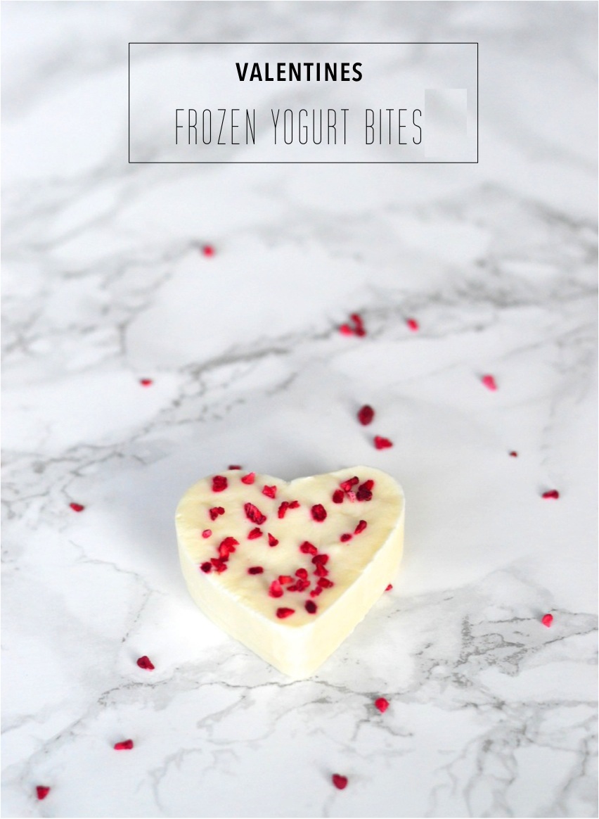 valentines frozen yogurt bites