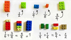 using lego to teach fractions
